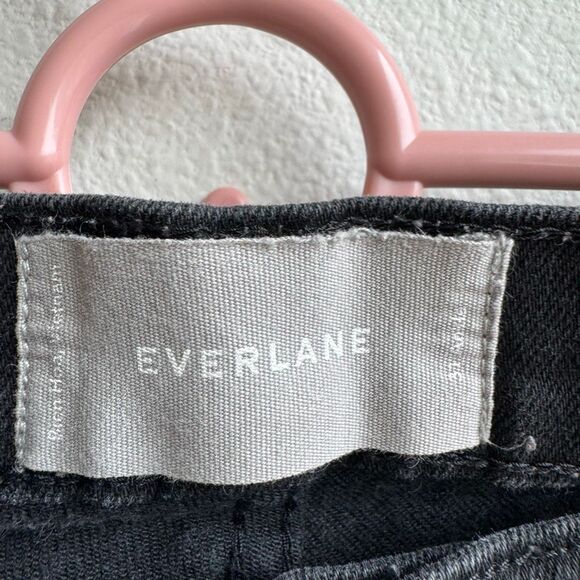 Everlane High Rise Ankle Black Classic Boot Everyday Jeans size 31 Inseam 25” - Picture 4 of 5